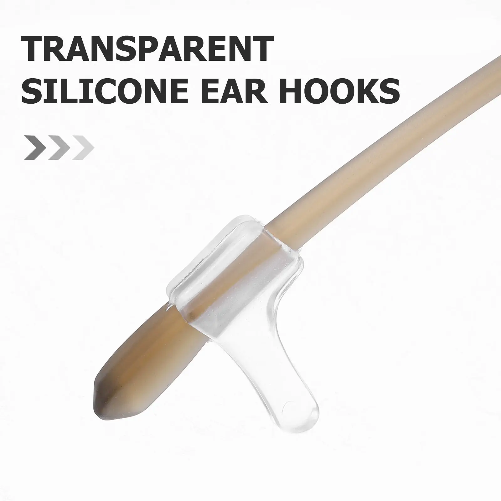 100Pairs Soft Silicone Eyeglasses Ear Hooks Nonslip Retainer Sleeves Universal Compatibility Comfortable for Sunglasses