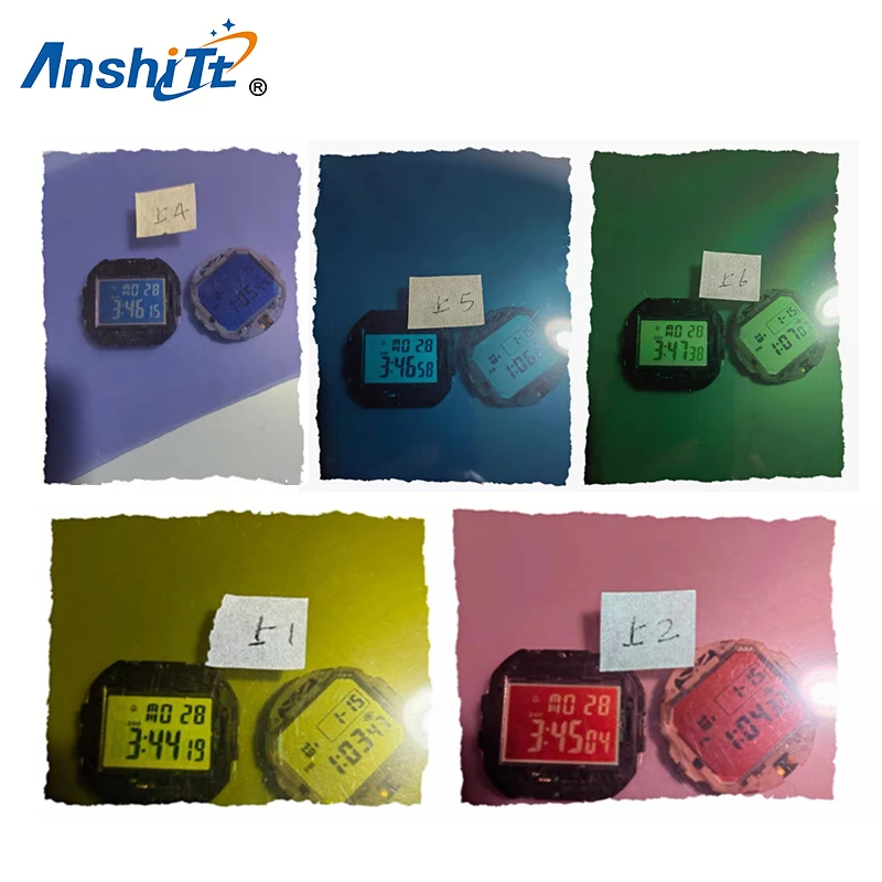 2pcs 5*5cm Orange/Rose red Pink/Red Yellow Blue Green Purple