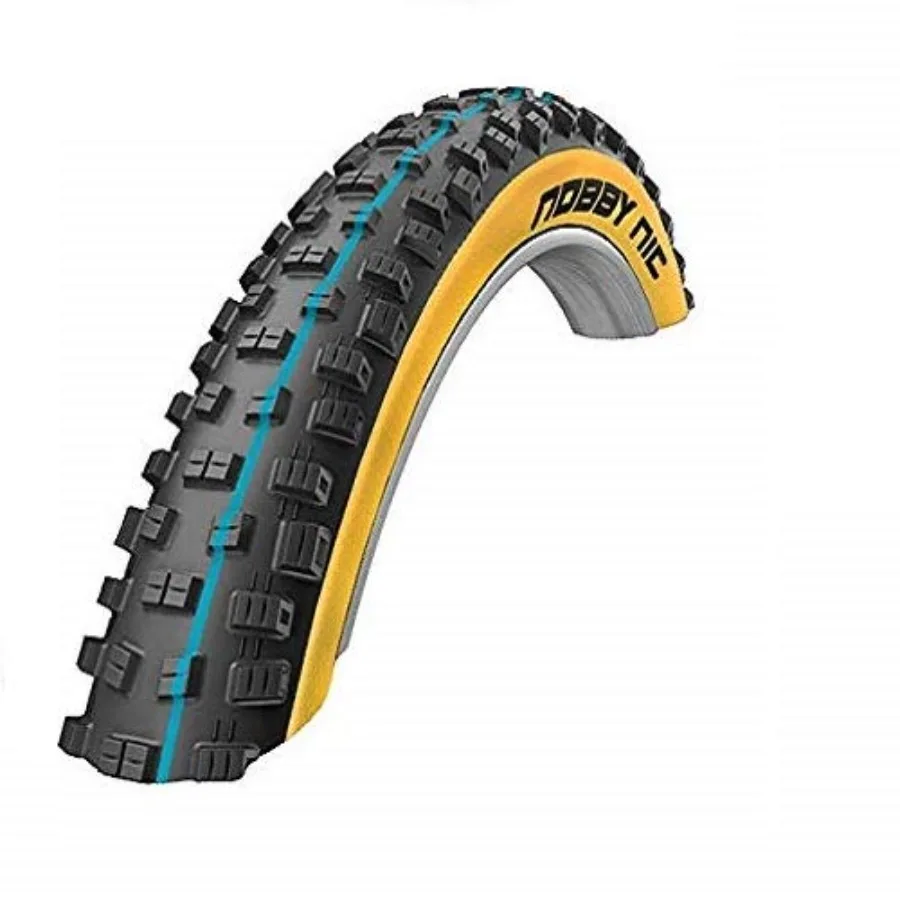 

Nobby Nic Addix Speedgrip Tle Snakeskin Folding Tyre for high-performance cycling on varied terrains featuring enhanced grip an