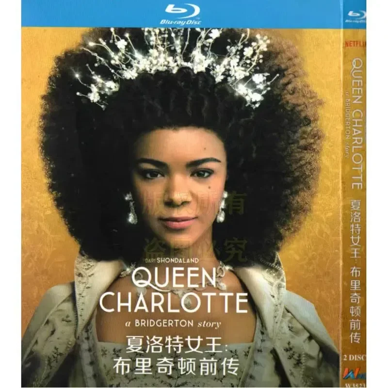 American TV Series Queen Charlotte A Bridgerton Story Prequel High Definition BD Blu Ray 2 Disc