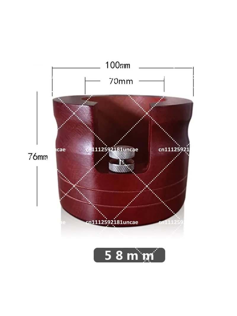 Coffee Bottomless Portafilter Handle Stand, Espresso Machine Accessories, Tamper Pressing Base Holder