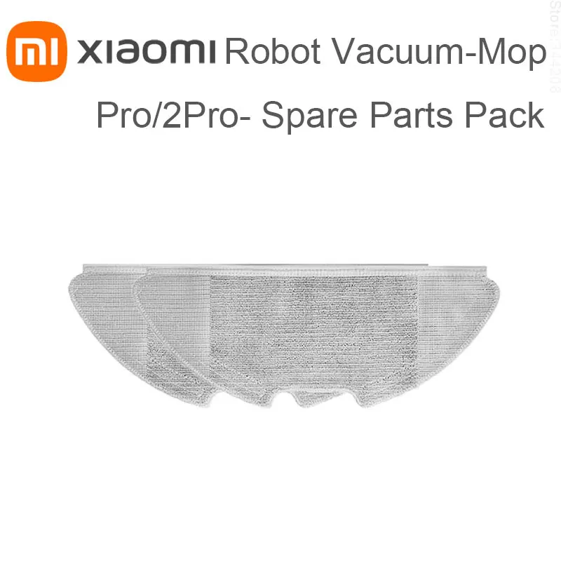 Original NEW XIAOMI MIJIA Robot Mop Pro 2Pro Vacuum Cleaner Accessories Mop Side Brush Pack Kits Main Brush Cover Spare Parts