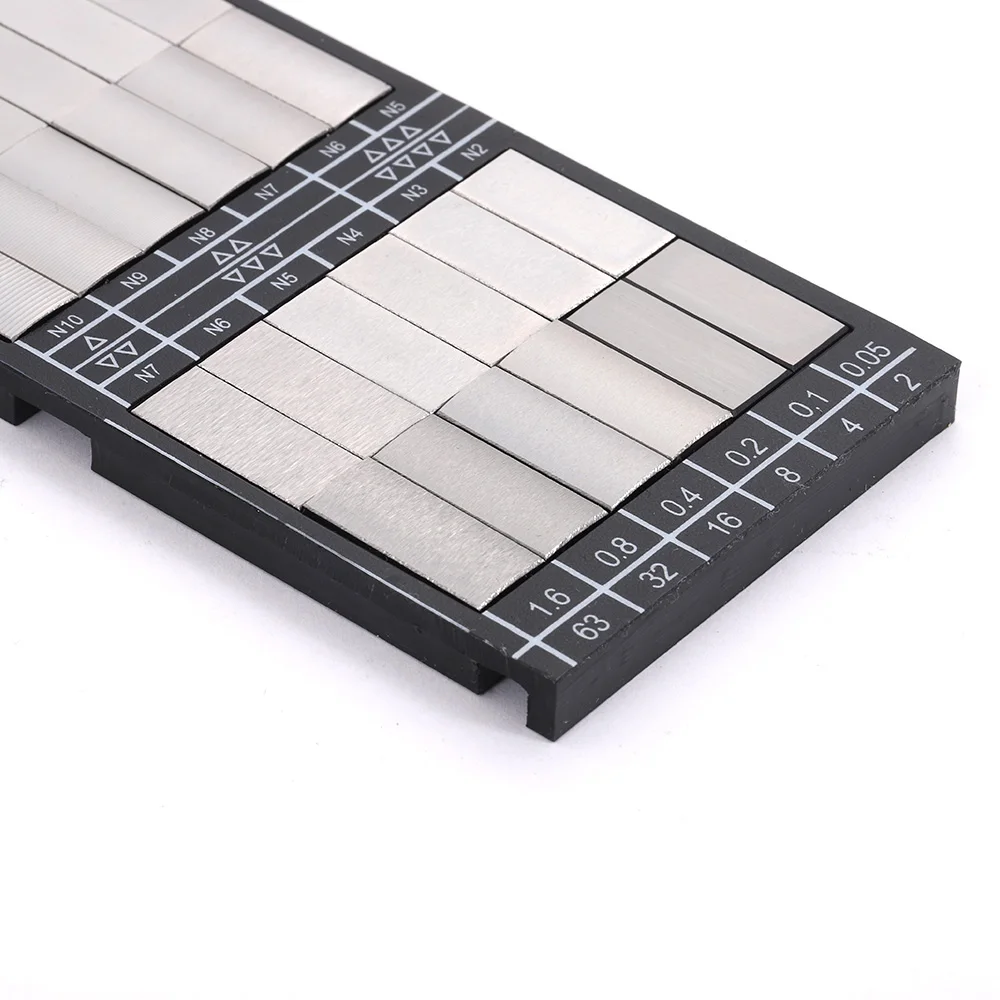 Dasqua High Quality Surface Roughness Test 30Pcs Surface Roughness Gauge Comparator Set Surface Roughness Comparator Standards