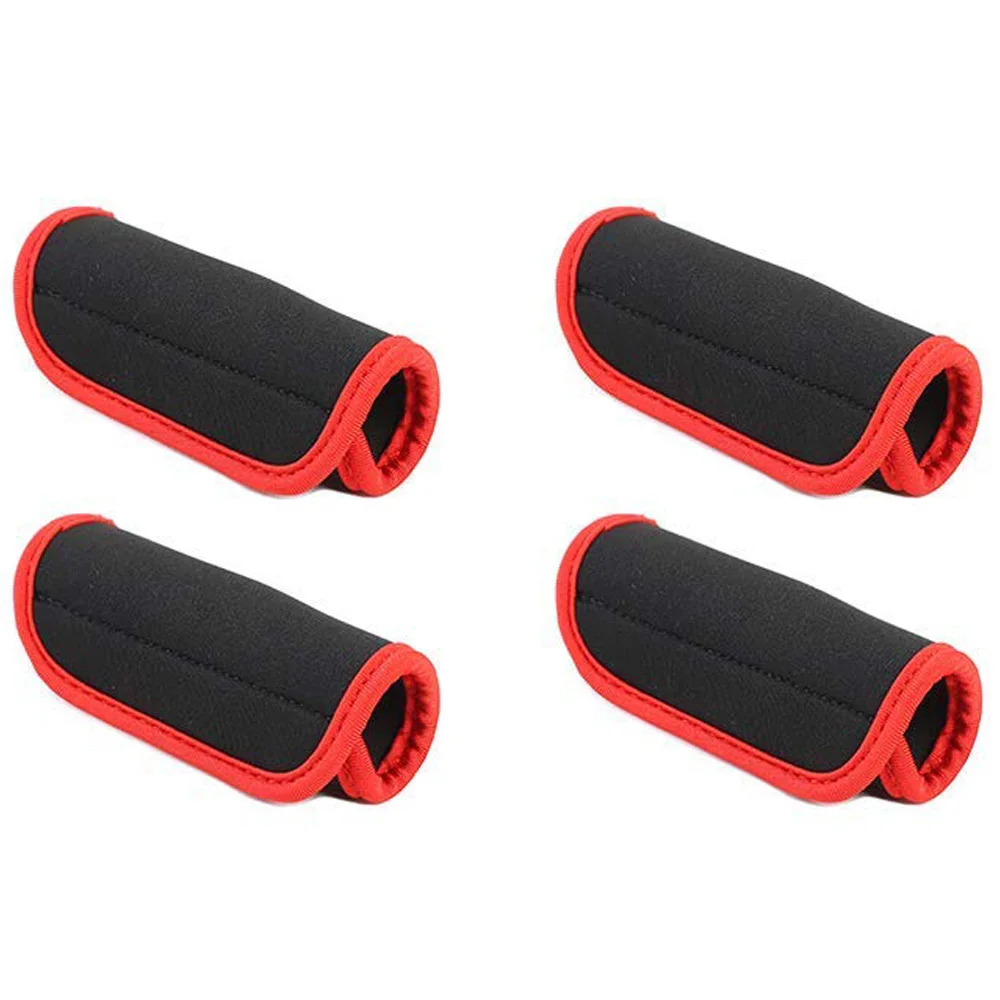 Rooftop Grab Handles Protection Cover for 2018-2020 Jeep Wrangler JL JLU & Jeep Gladiator JT, Interior Accessories, Black & Red