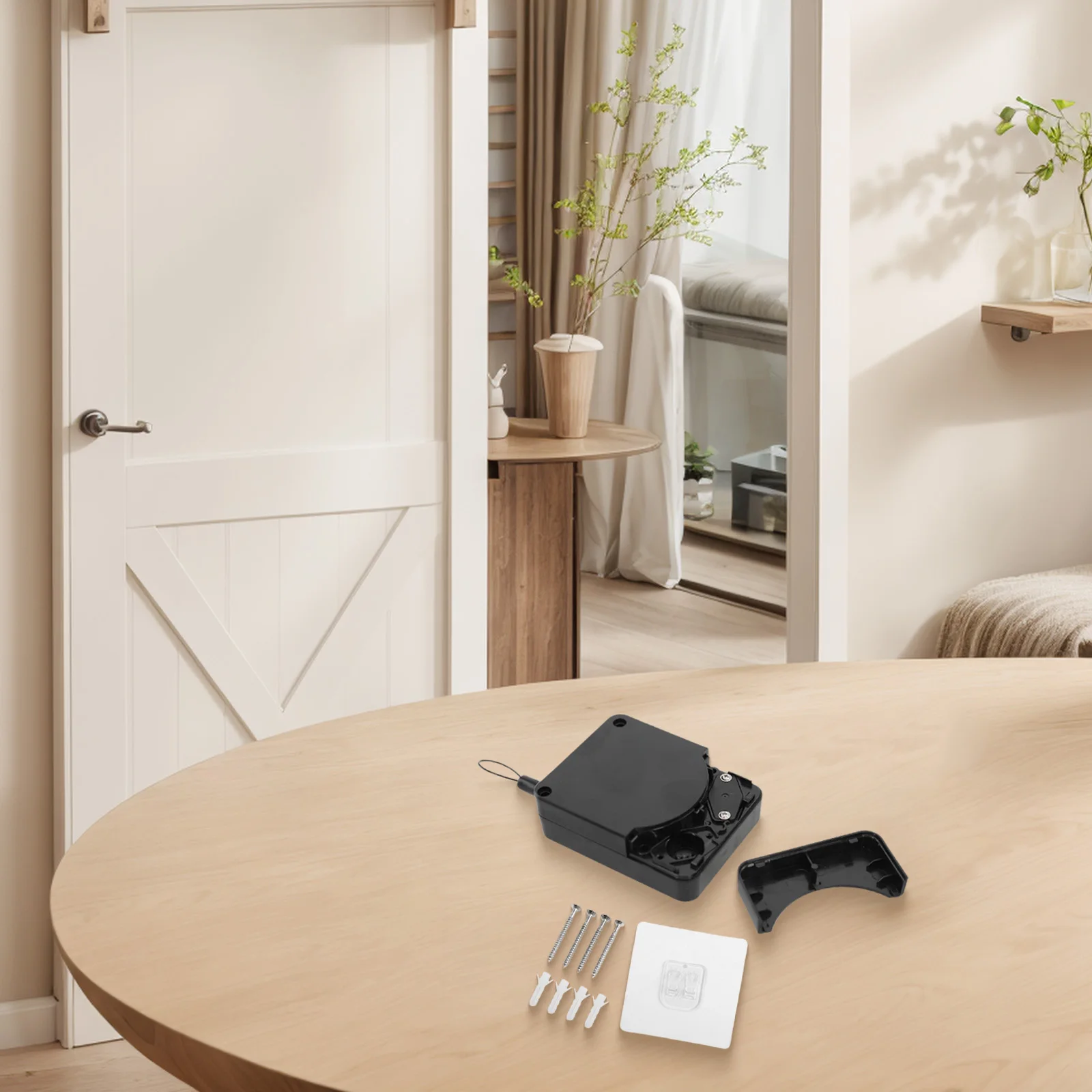 

Damping Buffer Automatic Door Closer Office Work Efficiency 1.2mm Wire Diameter Easy To Install Door Mechanism Lightweight Door