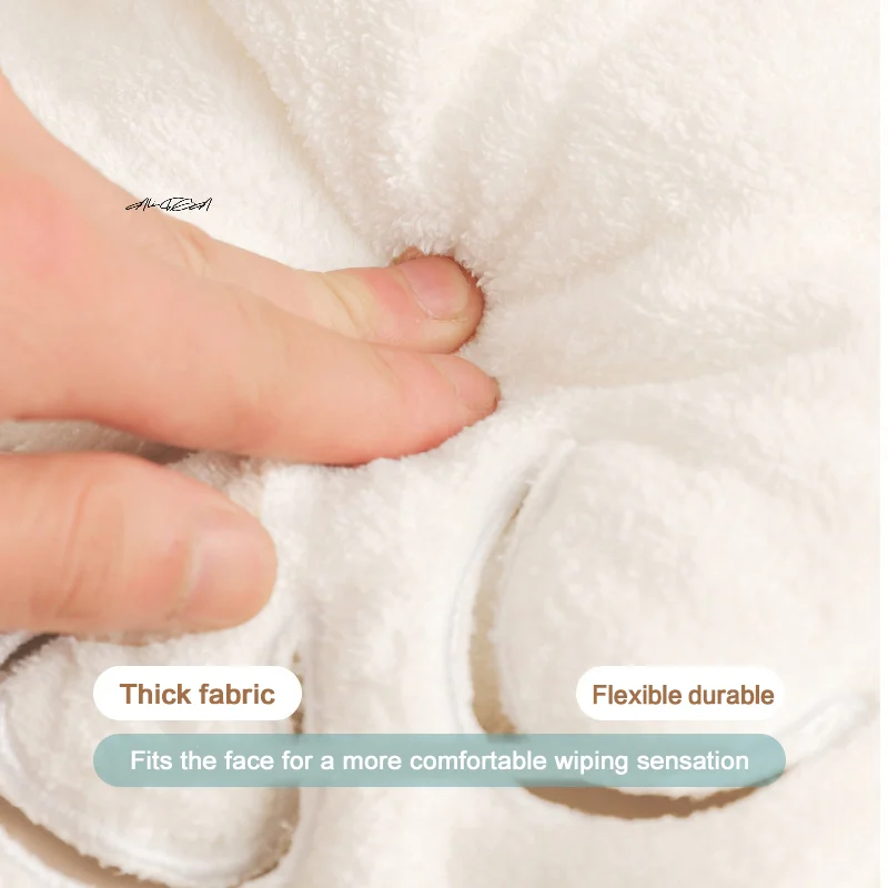 Cotton Hot Cold Compress Towel Wet Steamed Face Towel for Skin Care Pore Cleansing Moisturizing Beauty Tool for Opening Pores