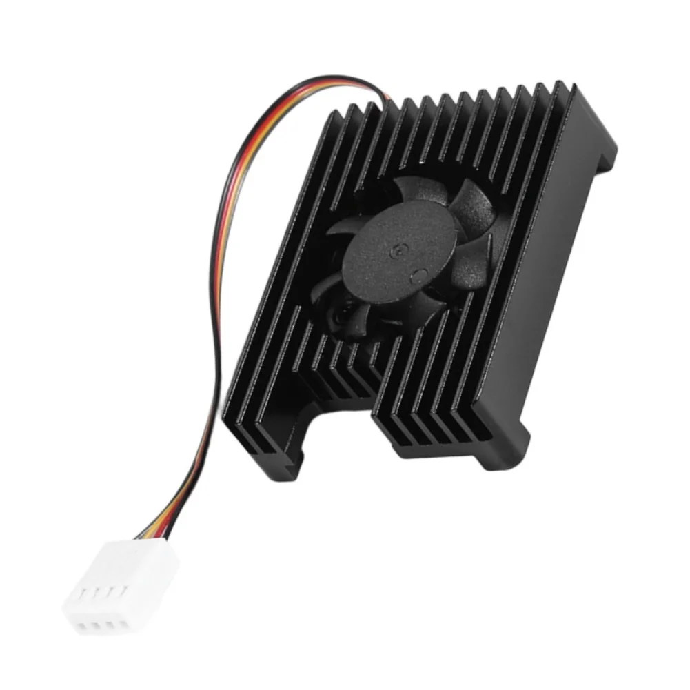 Aluminum Alloy Heat Sink For Raspberry Pi Compute Module 4 Variable-Speed For Fan Adjustable-Speed For Fan For Raspberry