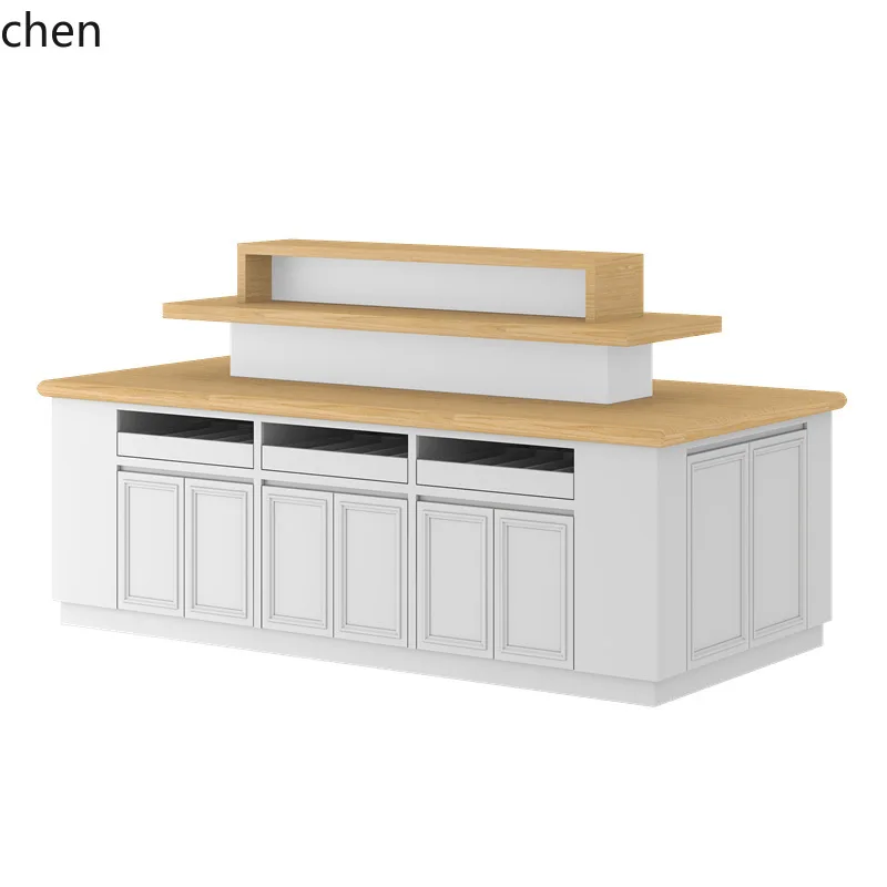 HYS Jewelry Island Display Counter Clothing Store Multi-Functional Shelf Jewelry Counter