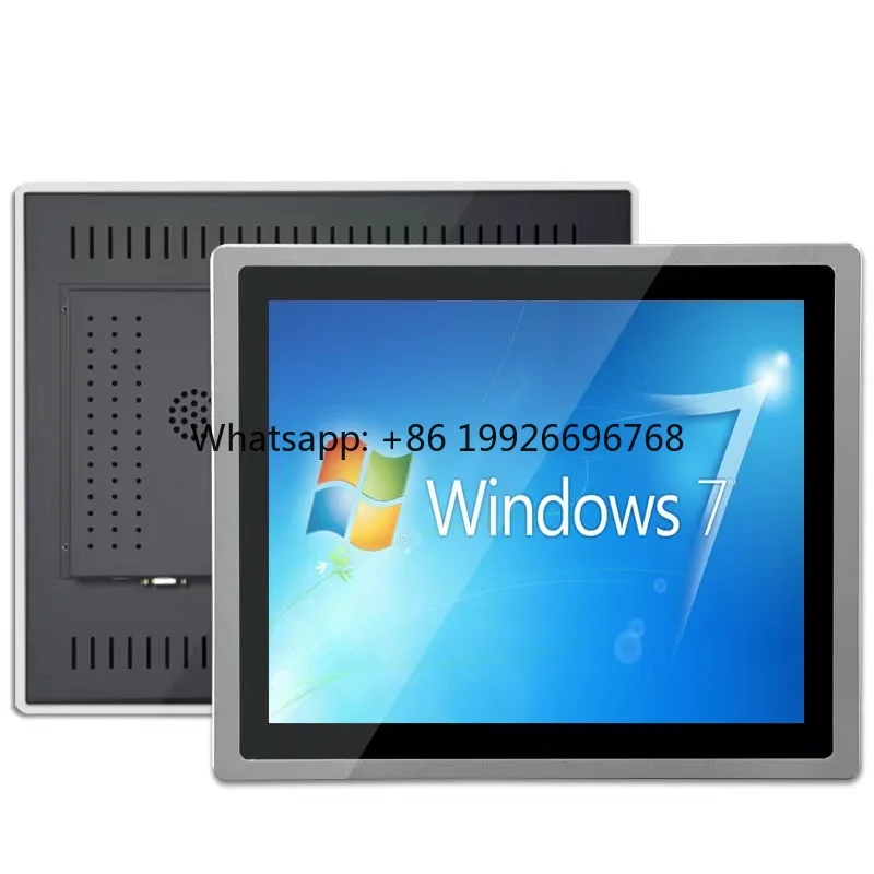 Regitech 12-19 Inch 1920x1080 Industrial All-in-One Panel PC with J4125/J6412 CPU Windows 10/Linux Wall-Mounted in Stock