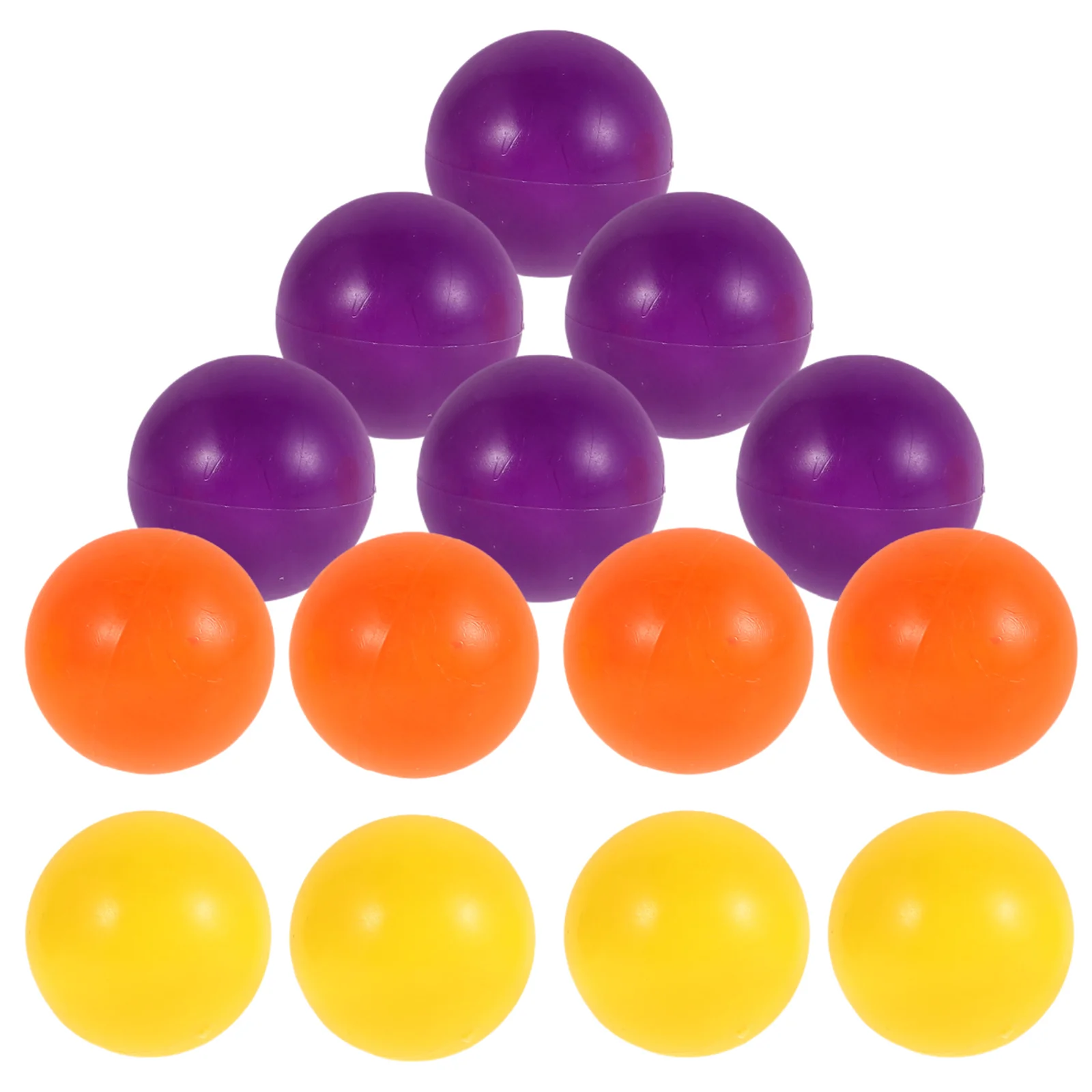 24 Uds. Accesorios de canicas de vidrio transparente, bolas de repuesto, piezas de juego de Color sólido, damas de vidrio transparente, juguete para niños