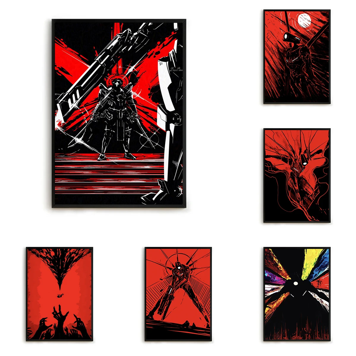 

STEAMGAMEU-ULTRAKILL Poster HD art wall waterproof home living room bedroom coffee house bar aesthetic room wall decoration