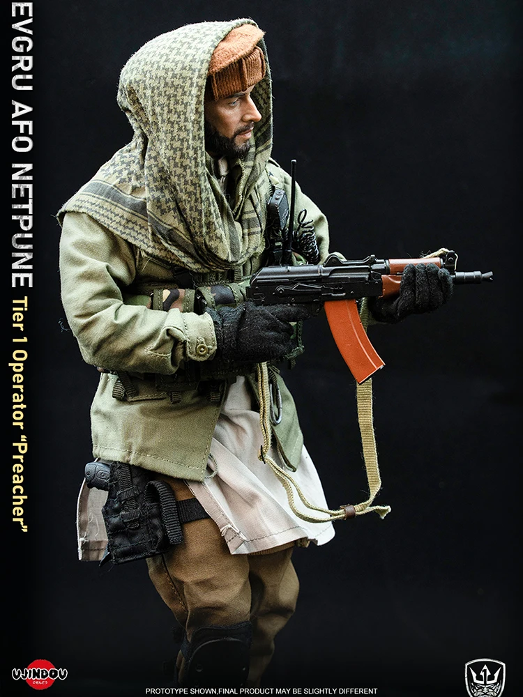 UD9046B 1/6 Sammlerstück Militär Actionfigur Devagru Afo Netpune Der Operator Prediger Zarter 12" Männlicher Soldat Modellspielzeug