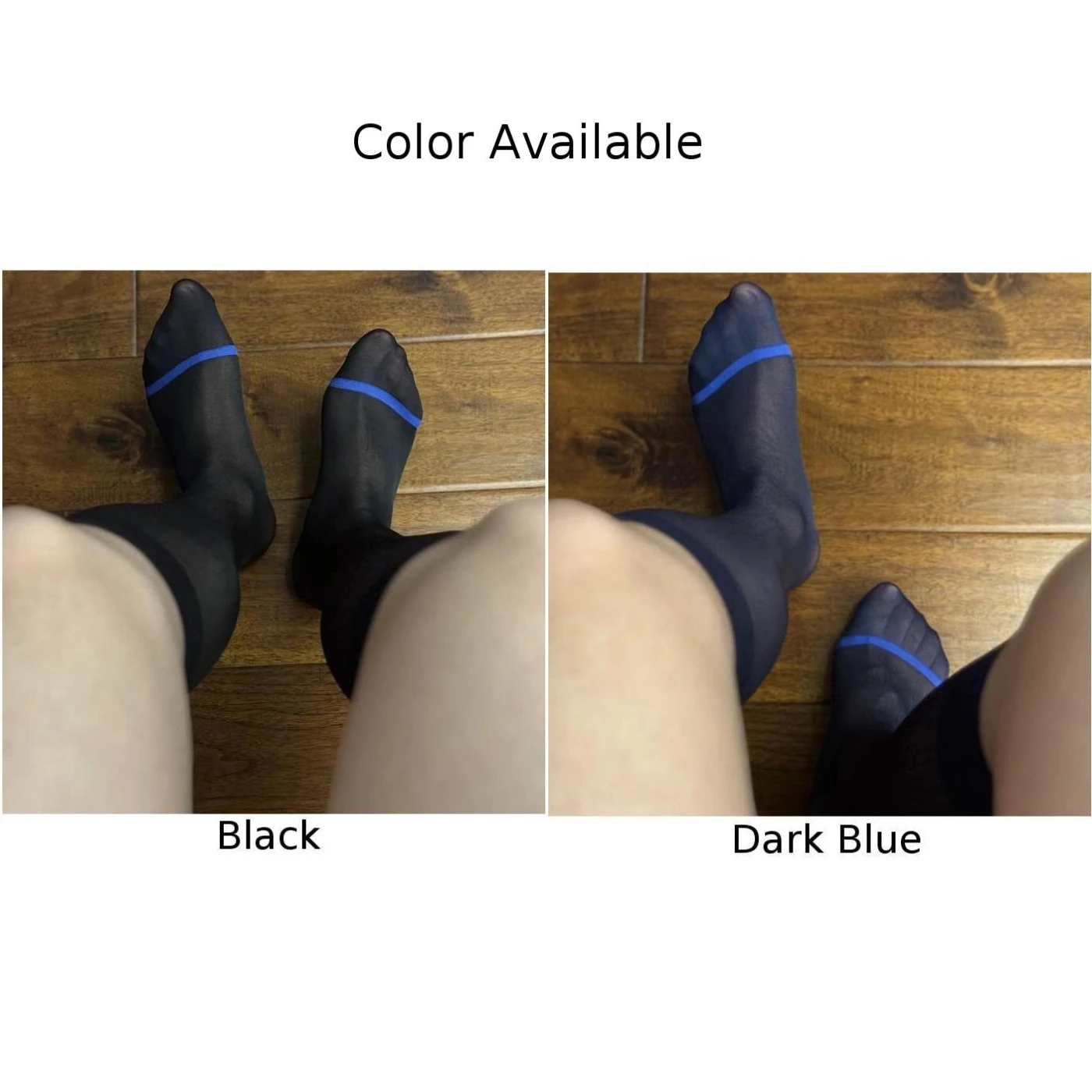 Chaussettes soyeuses pour hommes, pour le bureau et les événements formels, pour robe d'affaires, transparentes, résistantes à l'usure, respirantes, Tube en Nylon Sexy