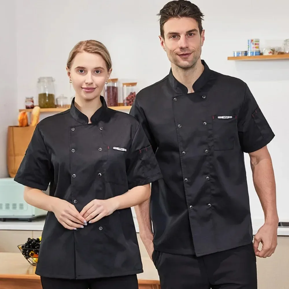 男性用高級シェフ服 スポットホテルシェフとシェフのキッチン作業服専門家向け