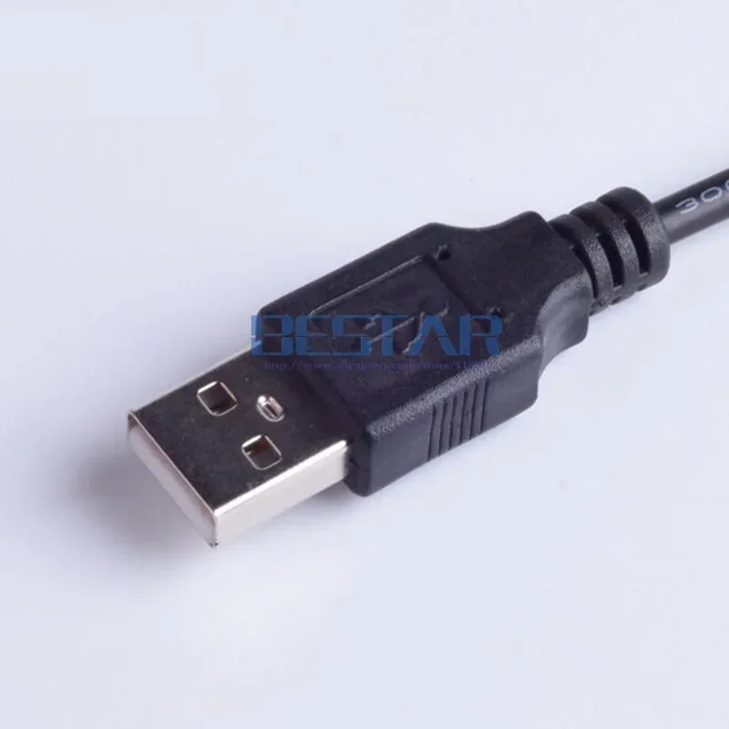 ADT-Link DC電源プラグ USB変換マイクロUSB L字型延長ケーブル ブラック 左向きエルボジャック 充電ケーブル付き 1M 3FT