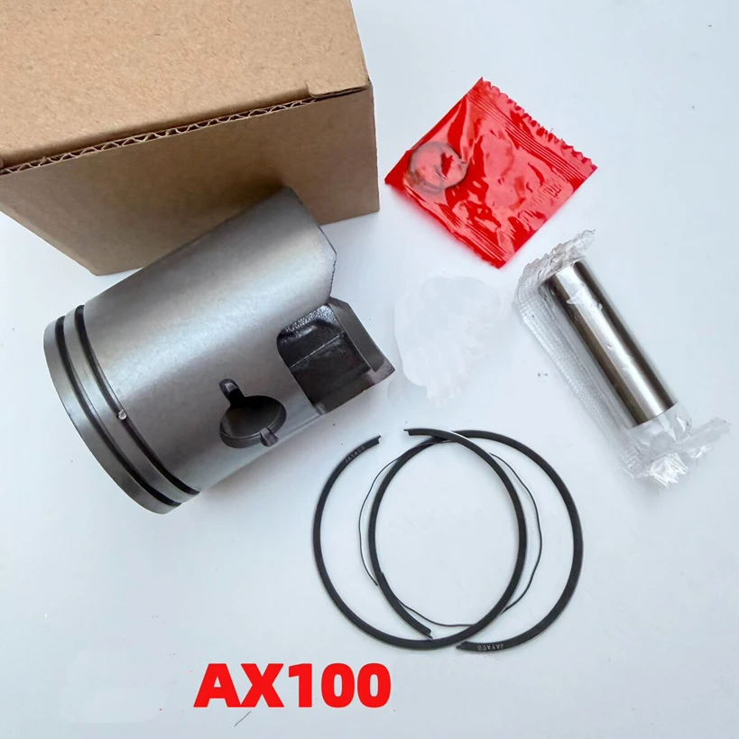 Kit de Anillos de Pistón para Motor de Motocicleta Suzuki Haojue Qingqi Jingcheng Qjmotor AX100 HJ100-A JC100 AX 100cc, Repuestos para Motor de Motocicleta