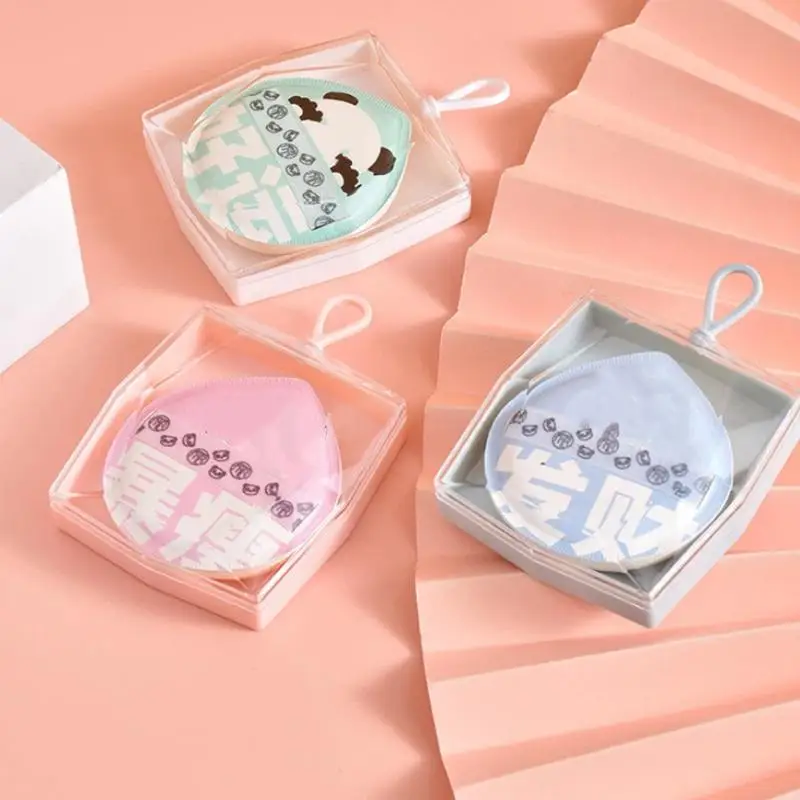 1/5 PCS 플라스틱 박스 케이스 파우더 스펀지 없음 투명 스펀지 퍼프 휴대용 여행 화장품 가방 화장품 보관
