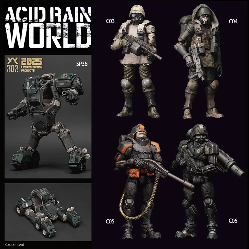 

Ori Toy Acid Rain World 2025 WF Limited Version Action Figure Original Collectible Fav Series C03 C04 C05 C06 SP36 PVC Model Toy