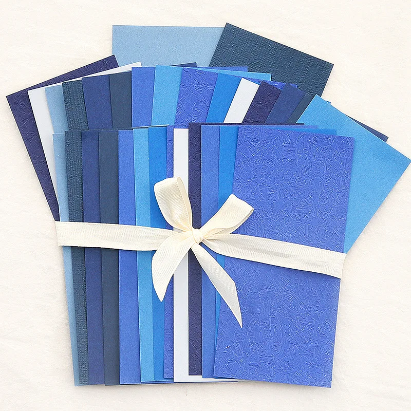 30Pcs Color Vintage Style Scrapbook Decoration Paper DIY Crafts Material Bookmark Journal Floral Collage Tissue Special Paper