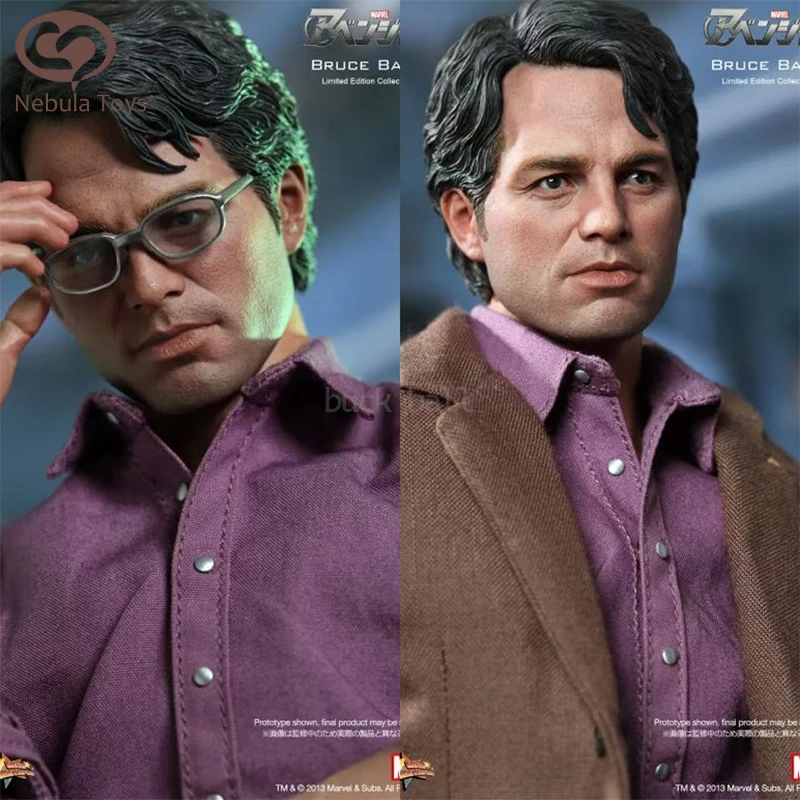 Hot toys Robert Bruce Banner Action Figure Hulk Figures HT MMS230 Doctor Banner Model Statue Doll Collection Decora Toys Gift