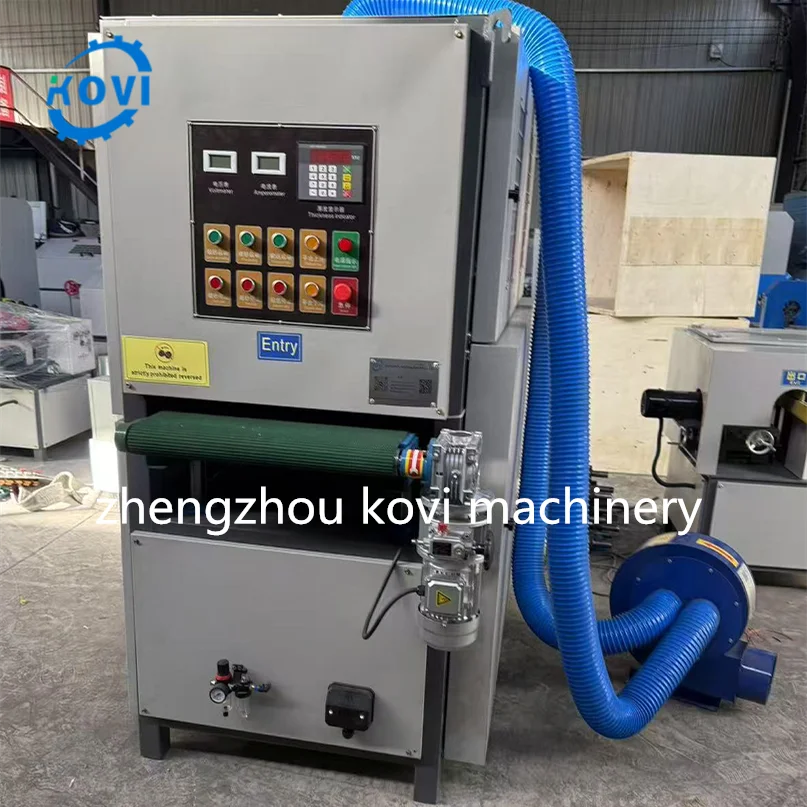 Fully Automatic 400mm 600mm 800mm Metal Flat Bar Surface Polishing Machine Surface Flat Grinding Deburring Machine