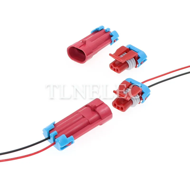 2 Pin Way Car Valve EGR Socket With Wires Automotive Wire Harness Sealed Connectors For Nissan Paladin ZXAUTO 12052643