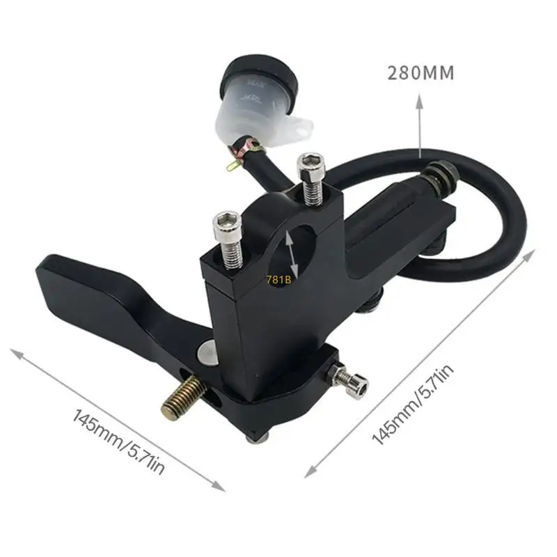 سهولة تثبيت نظام فرامل فرامل التثبيت مجموعة الفرامل للدراجات النارية للركاب STUNT للدراجات النارية