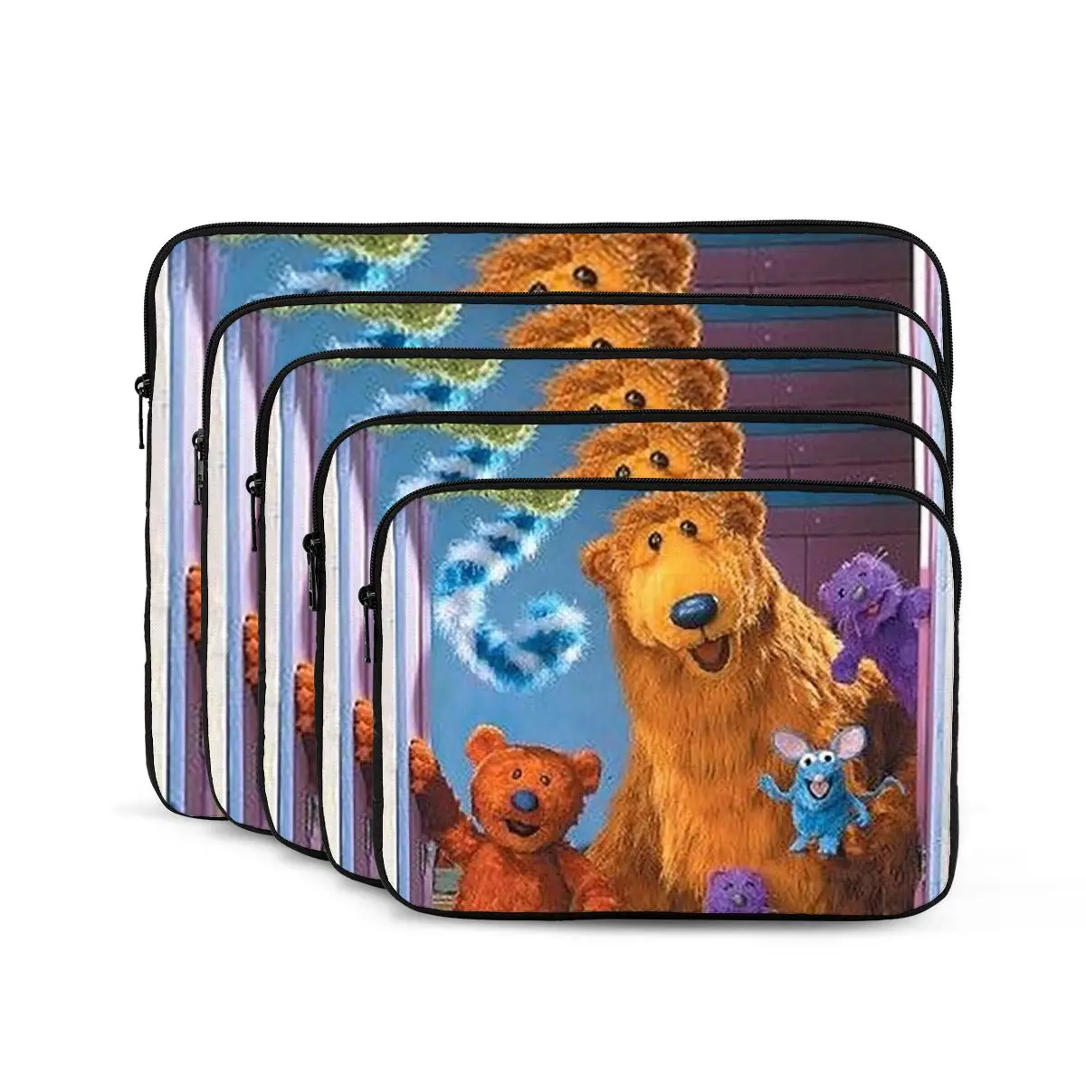 

Bear In The Big Blue House Notebook Laptop Bag Case Pouch Notebook Sleeve Cover Bag Tablet Shockproof Case Bag