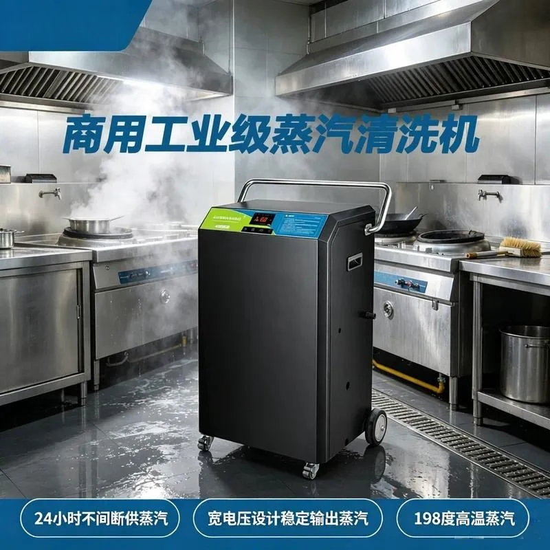 for Industrial High Temperature High Pressure Steam Cleaner Commercial Kitchen Car Wash Oil Removal Cleaning Equipment High
