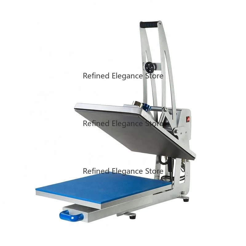Industrial Electric Heat Press Machine Automatic Slide out for Garment T-Shirt Clothing Ironing Press Machine