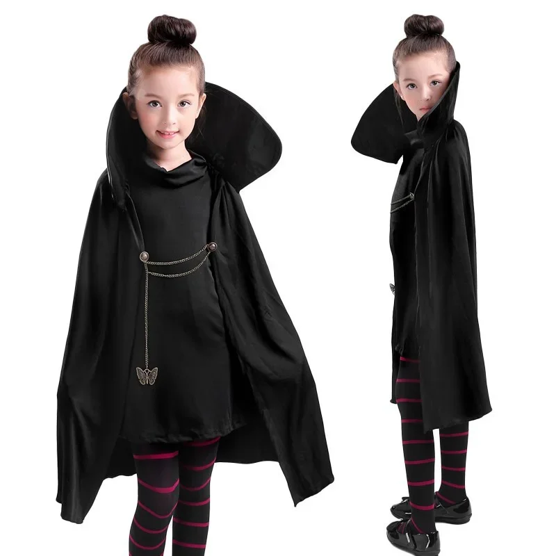 Child halloween costumes for girls Carnival Hotel Transylvaniaing Mavis Cosplay Christmas Fancy dress Vampire child adult women