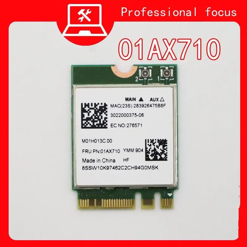 Rtl8821ce fr01ax710 wireless card Bluetooth 4.2 2.4g 5.8G dual band for E47. 0C Notebook PC