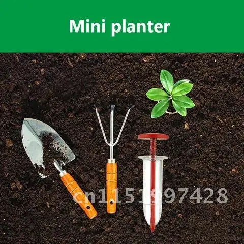 Seed Planter Sower Syringe Seeder Garden Seeding Dispenser Manual Adjustable Flower Grass Gardening Sowing Tools Supplies