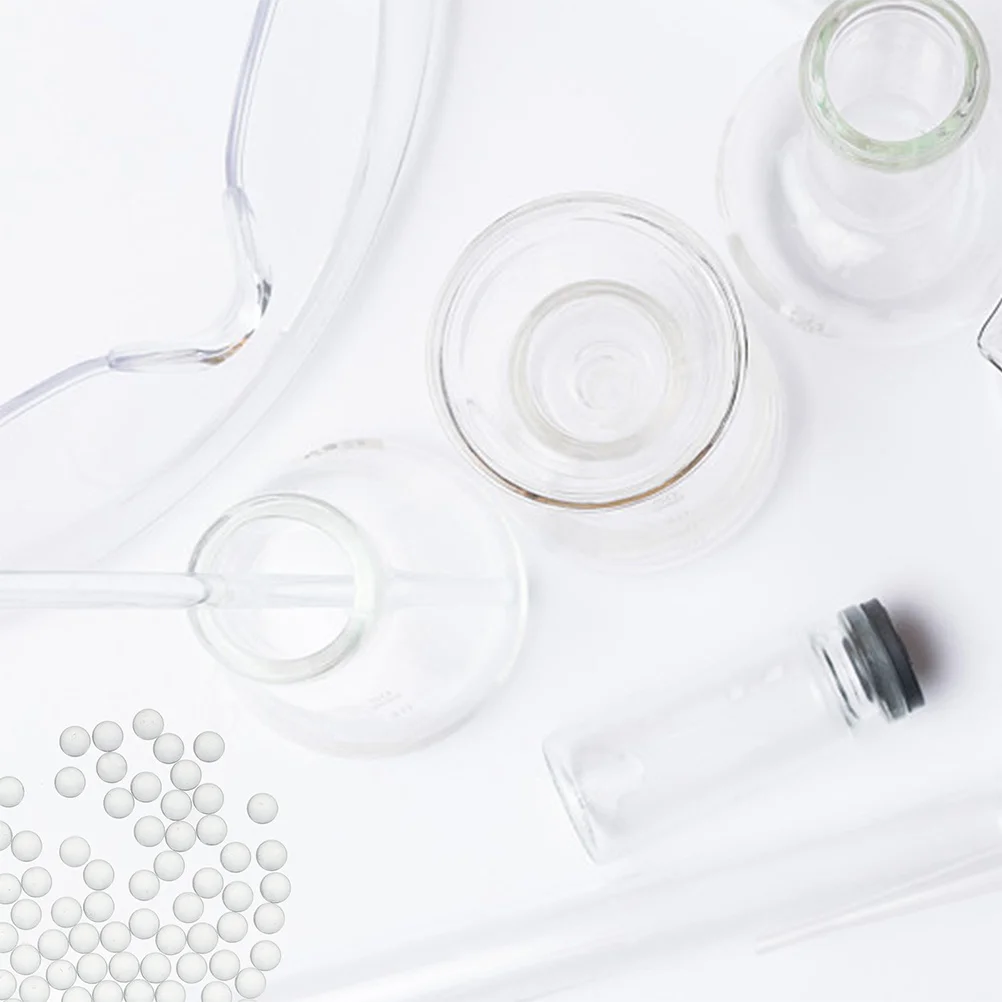 

1 Pack High Precision Anti Boiling Glass Bead Non-Alkaline Soda Lime Experimental Glass Bead for Chemical Pharma