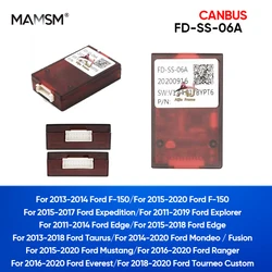 MAMSM Car Radio Canbus Box For Ford F150 Expedition Explorer Edge Taurus Mondeo Fusion Mustang Ranger Decoder Adapter FD-SS-06A