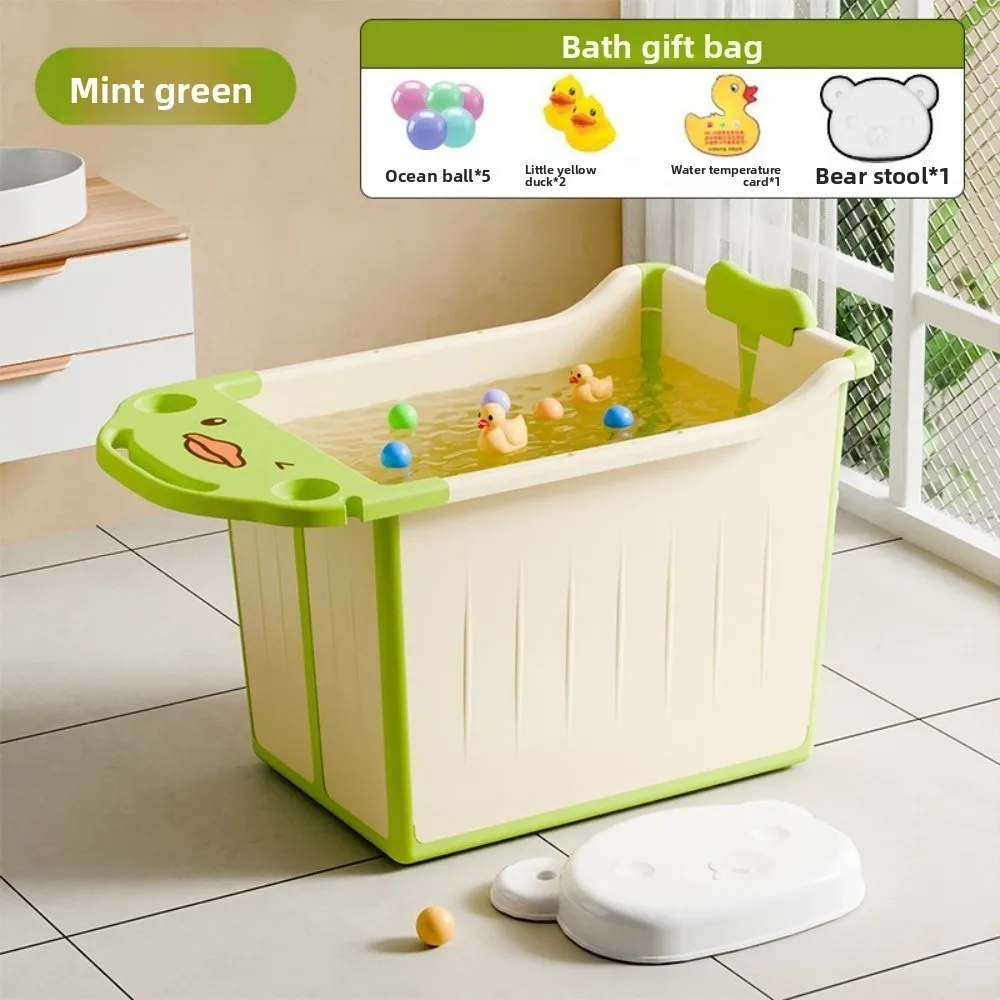 

Новая портативная ванна с дренажным отверстием, складное ведро для плавания, нескользящее основание, компактное ведро для ванны, принадлежности