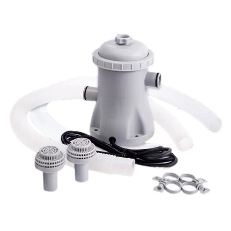 

Ground Pool Filter Pump 330 GPH Pool Filter Pump Electric Water Pump Paddling Pool-Retail