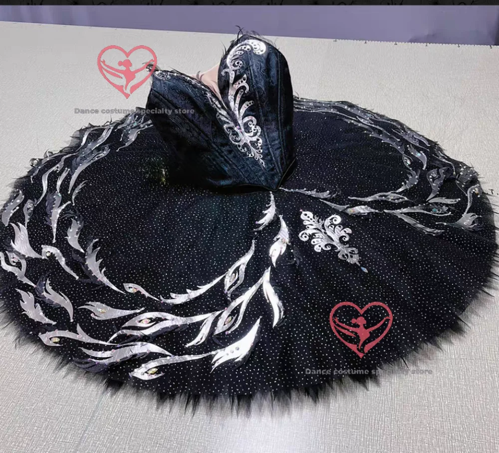 

Professional Two-Piece Ballet Costume Black Swan