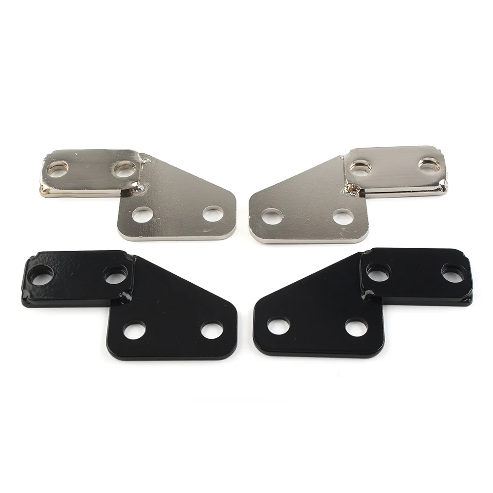 Chrome/Black Motorcycle Metal License Plate Bar Eliminator For   1997-2008 FLT FLHT