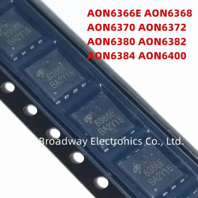 ¿Por qué el AON6366E es la mejor opción para tu proyecto de electrónica de potencia? Descubre por qué este MOSFET N-channel es esencial