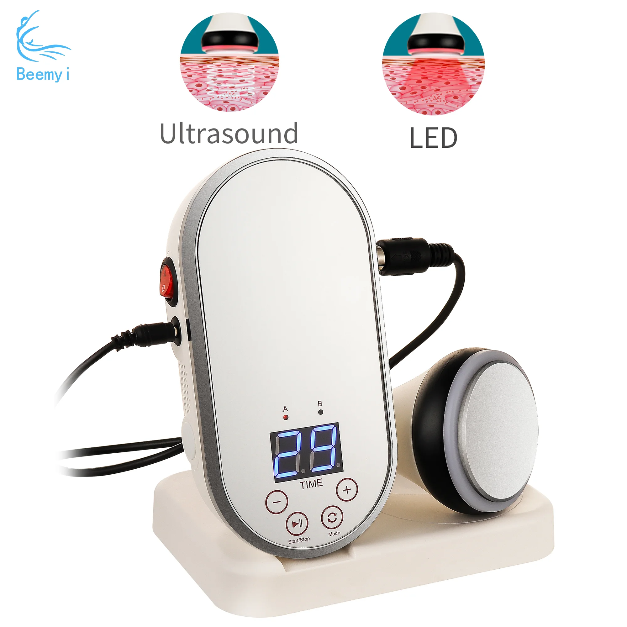 80K Ultraschall Kavitation Maschine Fett Entfernung Cellulite Massagegerät Rot Licht Therapie Hautstraffung Körper Abnehmen Gerät