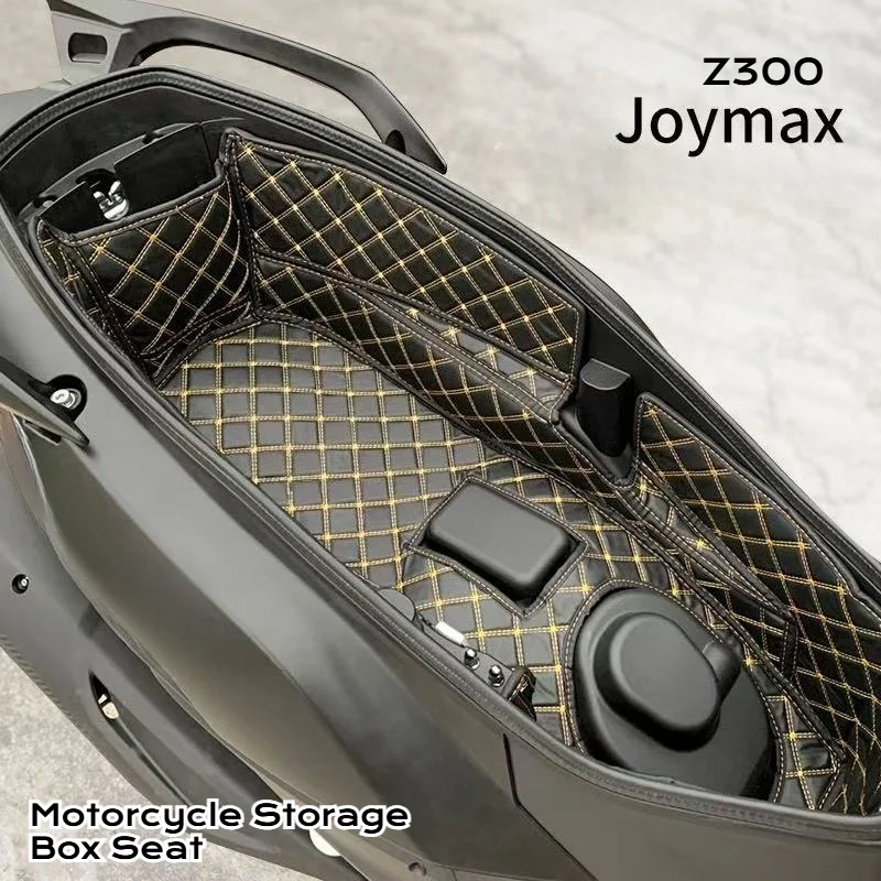 

For SYM Joymax Z300 Motorcycle Storage Box Seat Bucket Liner Cushion Shockproof Abnormal Noise Prevent Scratches Waterproof
