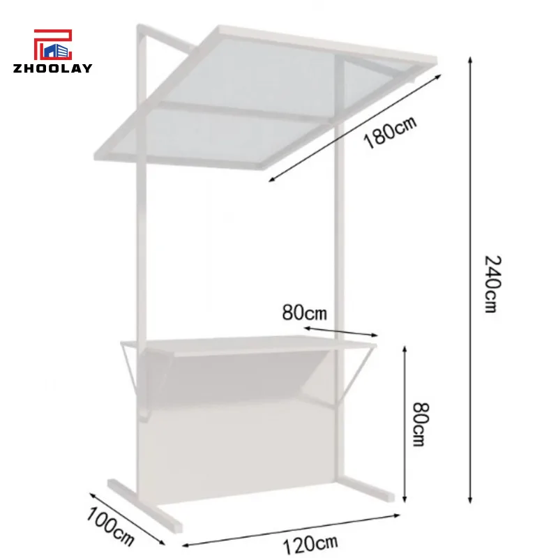 custom.Markets Sale Display Rack Outdoor Commercial Activities Booths  Portable Mobile Stands