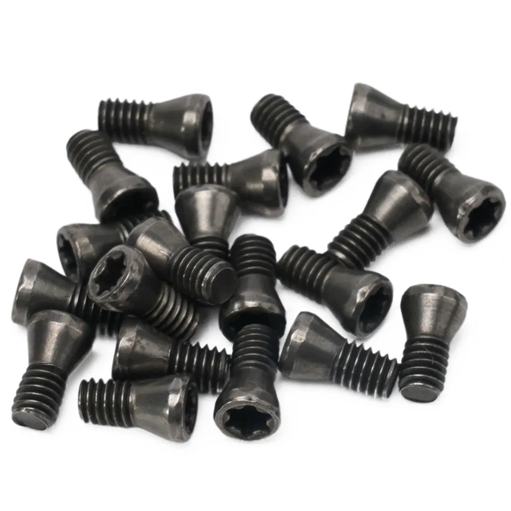 20Pcs Torx Screws M2 M2.5.5 M4 M5 Metal Replacement Carbide For CNC lathe tools Inserts Lathe Tools Machinery Industries