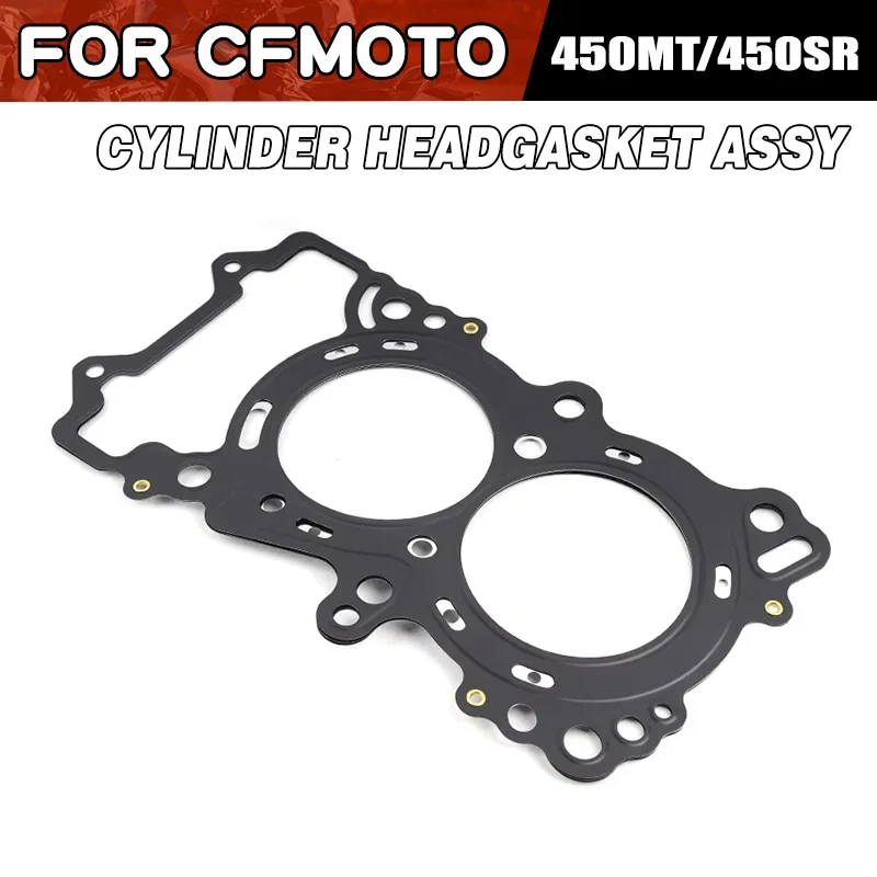 For CFMOTO 450MT Cylinder Head Gasket CF Moto 450 MT SR Motorcycle Accessories Cylinder Head Gasket Moto Parts