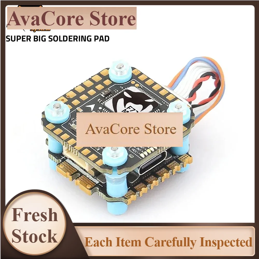 AvaCoreDIATONE MAMBA MK4 F722 MINI OSD Flight Controller W/ BLHeli_32 F40_128K ESC Dshot300/600/1200 3-6S for RC FPV Racing Dron