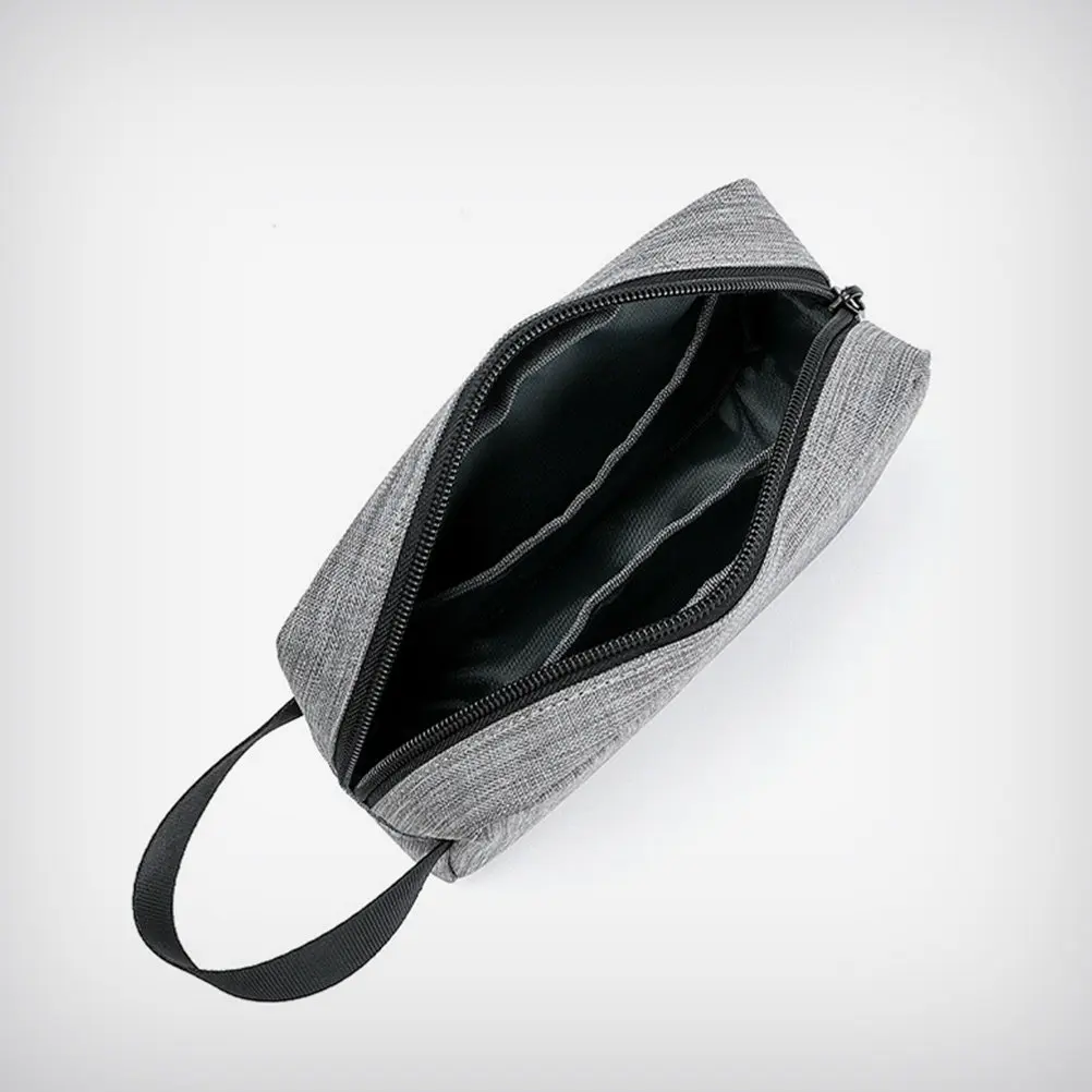 2Pcs Phone Accessory Storage Bag Multi-Functional Portable Organizer Travel Sundries Storage Pouch for Outdoors