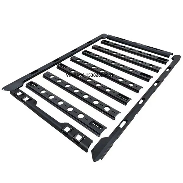

Factory Direct Steel Roof Mount Luggage Rack for Toyota Hilux 4x4 Accessories Without Light for Pickup Truck