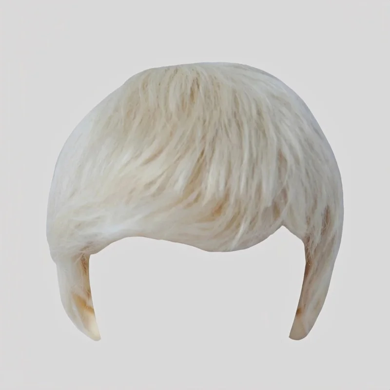 

JD133 1/8 1/6 1/4 1/3 Fashion Boylish BJD Mohair Wig OB11 YOSD MSD SD Blythe Hair From Size 5-6inch to 9-10inch Doll Accessories