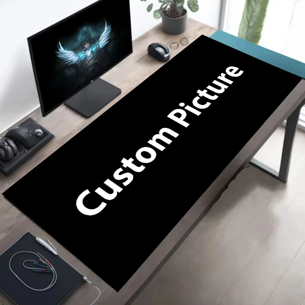 Personalized Customized Mouse Pad Large DIY Playmat Game Office Computer Keyboard Mats Logo_Photo_Amine Rubber Long Desk Mat